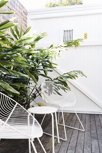Private courtyard at The Chapel, Byron Beach Abodes